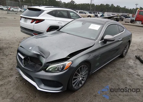 2017 Mercedes-Benz C 300 from USA, damaged, VIN WDDWJ4JB6HF414235